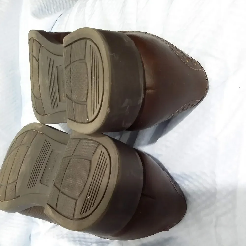 G.H. BASS & Co Parrish brown leather lace up 11D
